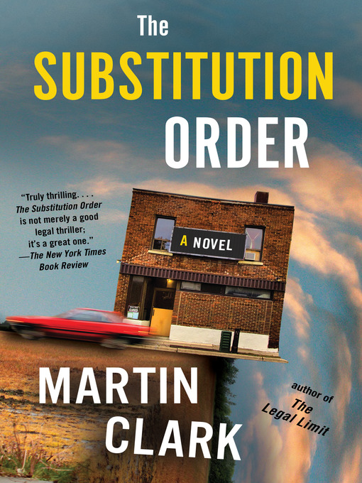 Title details for The Substitution Order by Martin Clark - Wait list